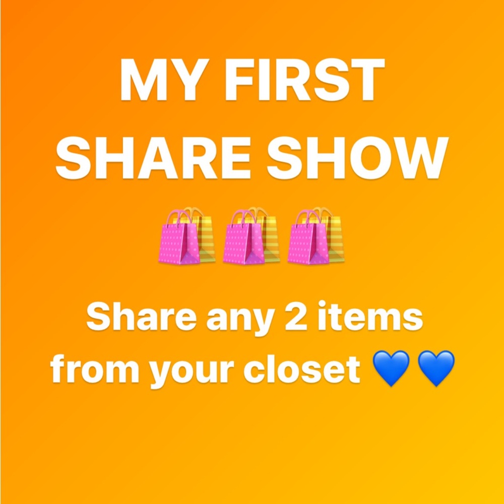 MY FIRST SHARE SHOW!!